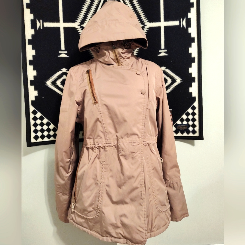 Holden Women's Blush Pink Hooded Ski Jacket
